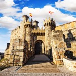 Castillo templario (templar castle) in Ponferrada, Leon